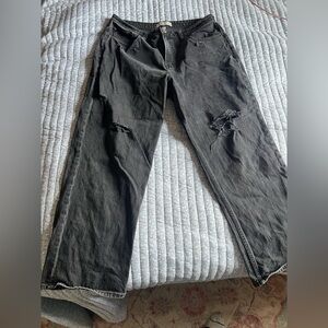 Abercrombie & Fitch Women’s Black Relaxed Jeans